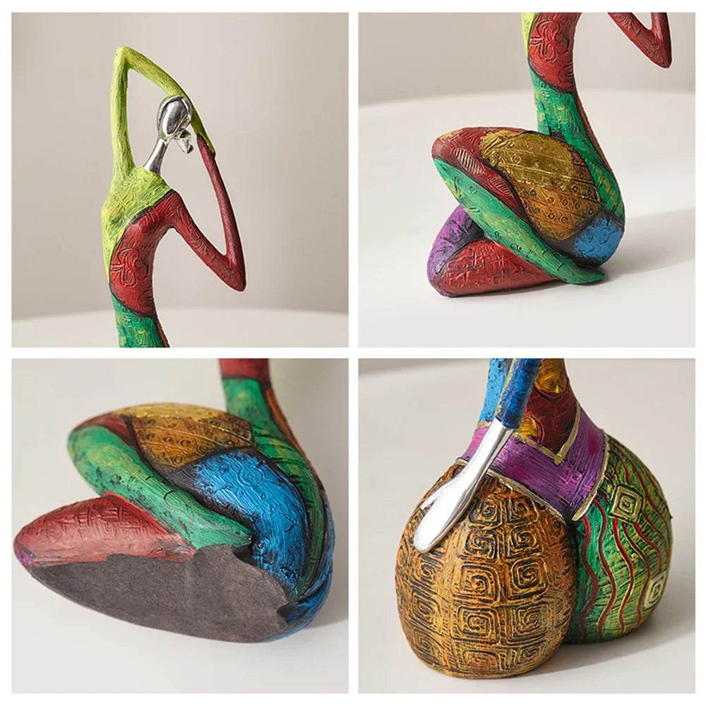 Exotic Abstract Art Woman Figurine - Shop Jobie