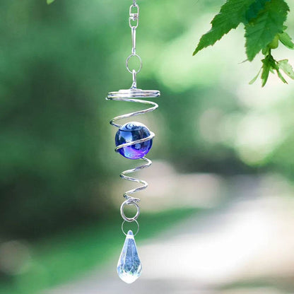 Rotating Spiral Tail Wind Spinner Chimes - Shop Jobie
