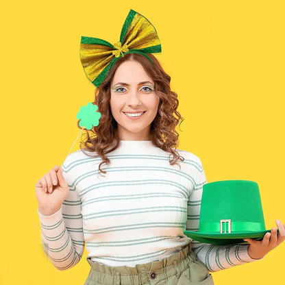 Fun & Fancy Irish Festival Shamrock Party Headbands