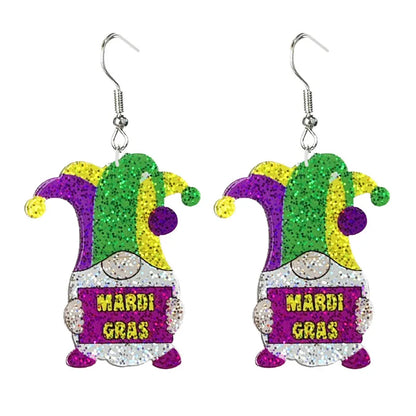 Mardi Gras Carnival -  Earrings