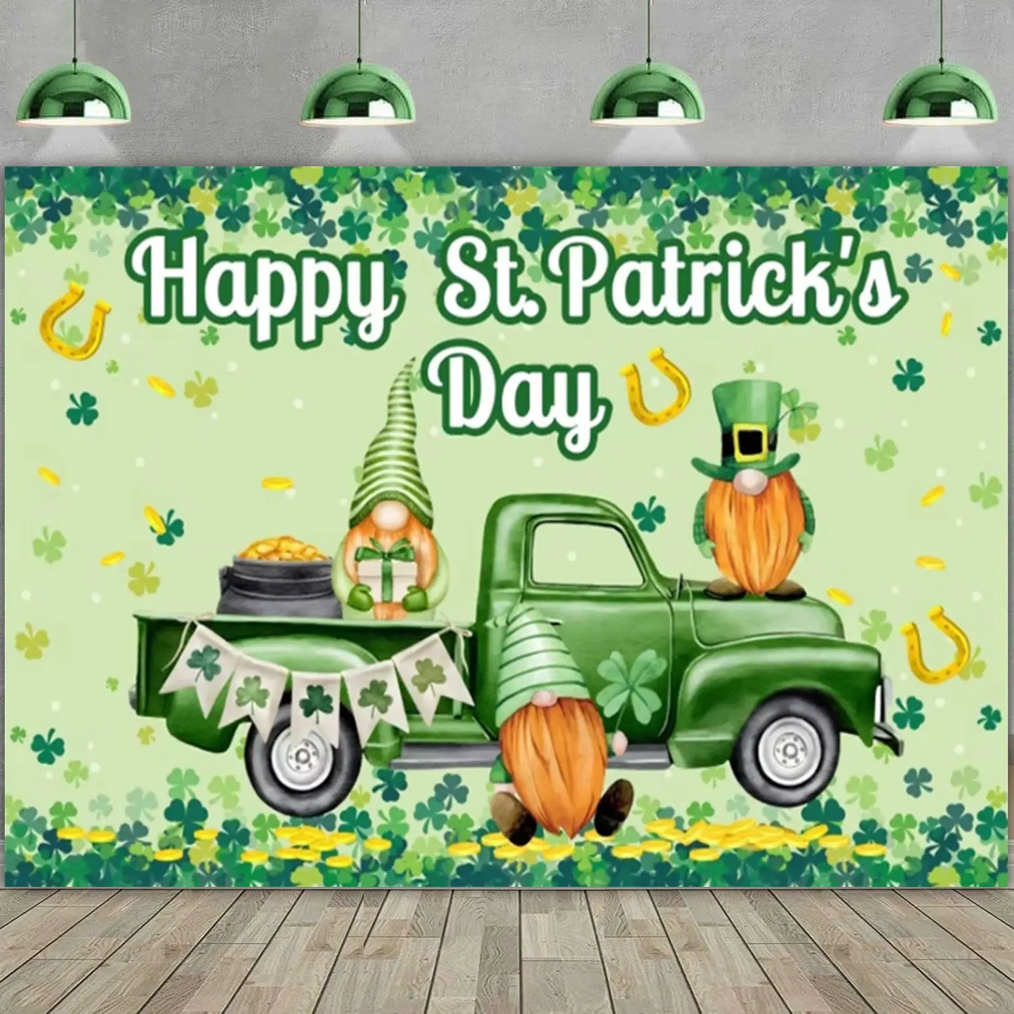 St. Patrick’s Day Photography Backdrop & Party Prop