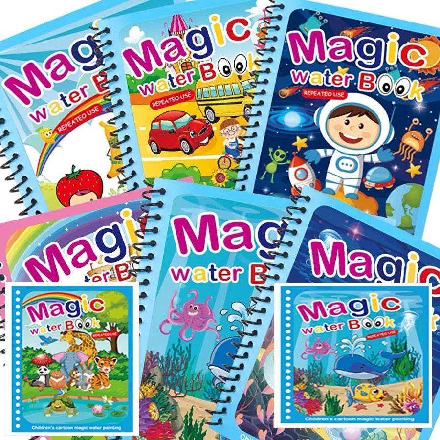 Montessori - Magic Water Book - Shop Jobie