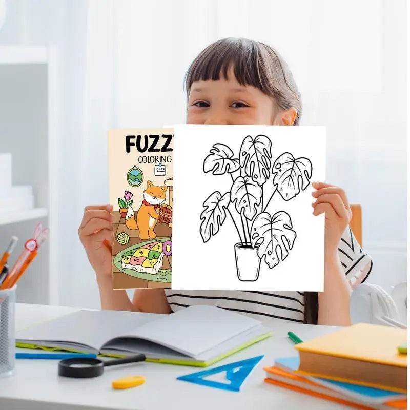 Coloring Book - Fuzzy Hygges - Shop Jobie