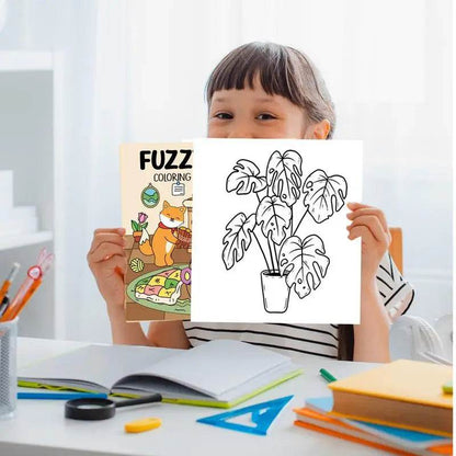 Coloring Book - Fuzzy Hygges - Shop Jobie
