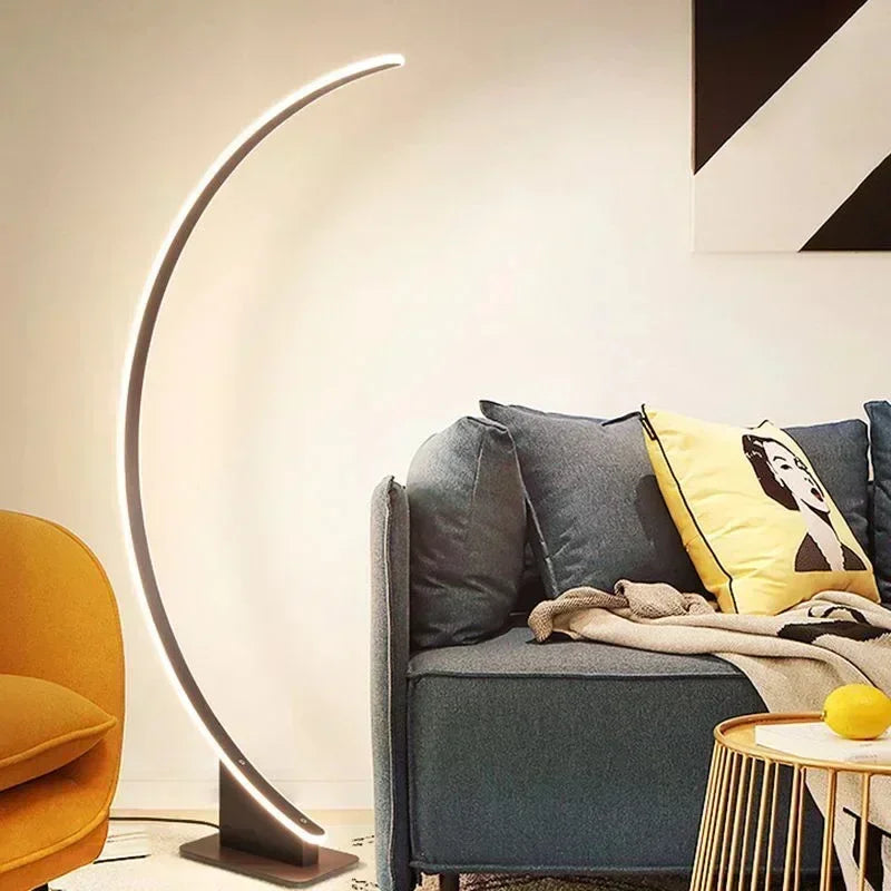 Minimalistic Arched Floor Lamp
