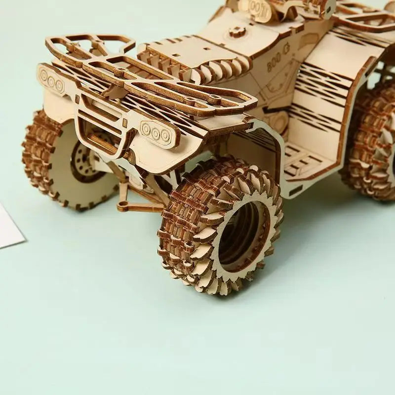 3D Wooden ATV Mechanical Model Kit - 417pc