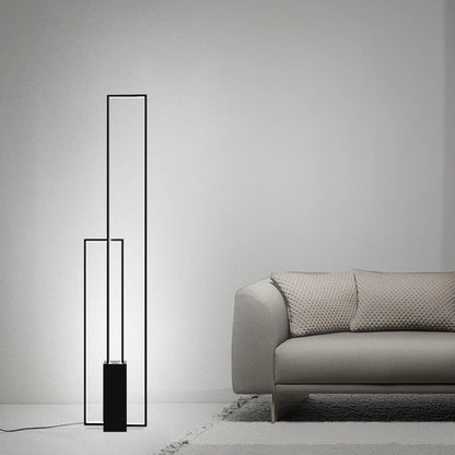 Modern Rectangle Led Floor Lamp