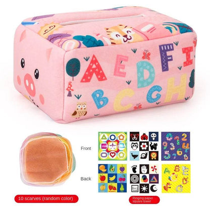 Montessori - Magic Tissue Box Early Learning Activity Game - Shop Jobie