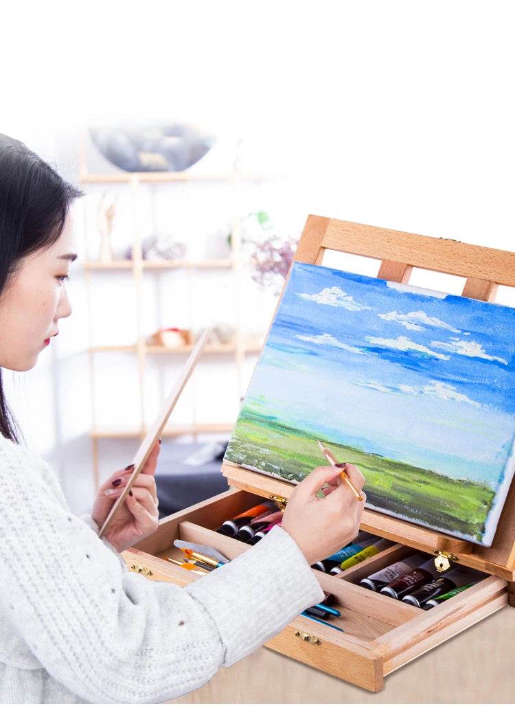 Portable Wooden Table Easels for Painting - Shop Jobie