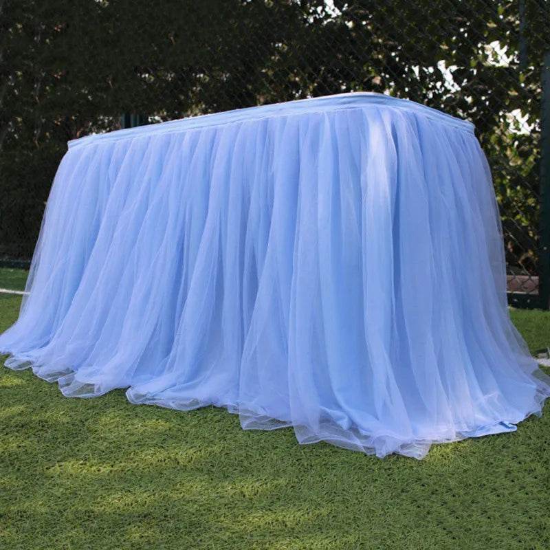 Tulle Table Skirts - Party Decor - Shop Jobie