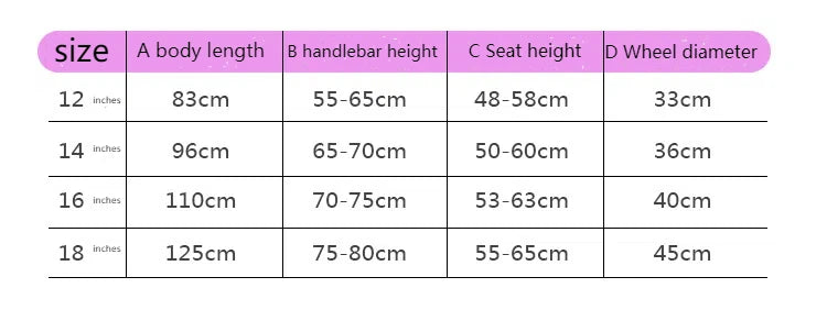 Young Rider Adjustable Bike!