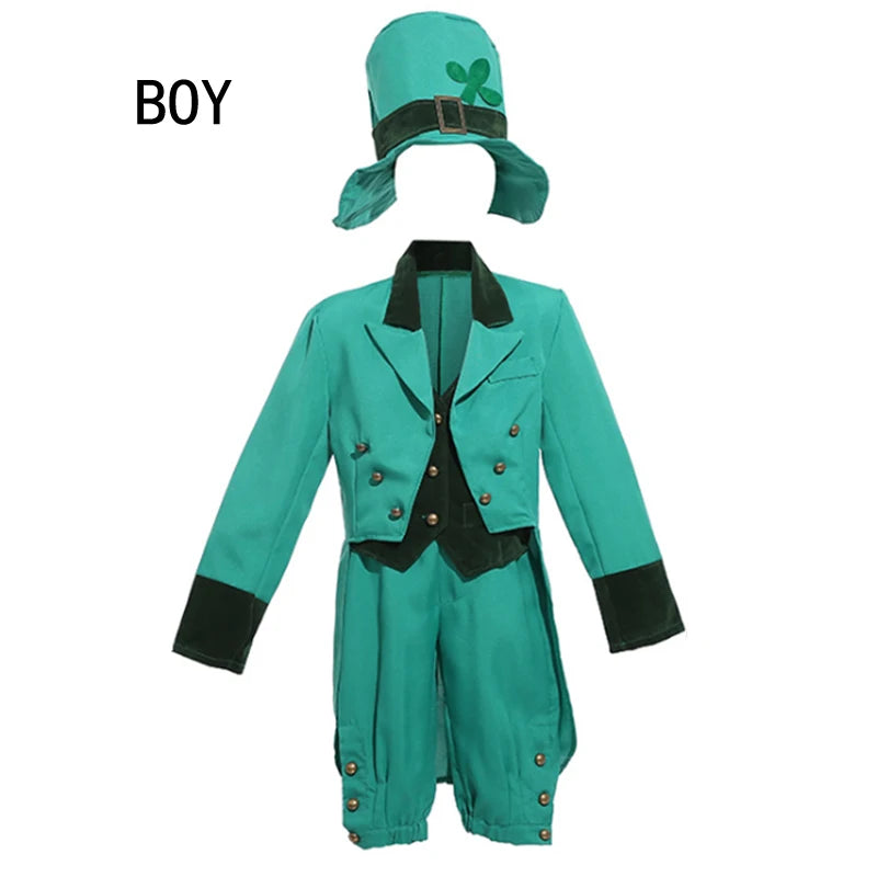 St Patrick Day Leprechaun Cosplay Party Costume
