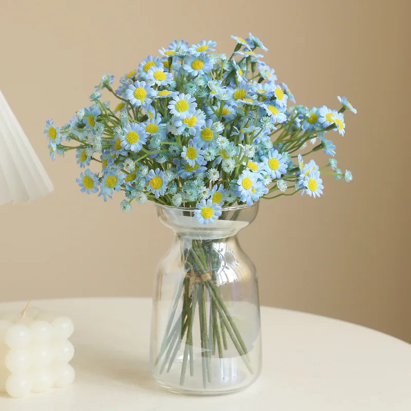 Silk Flower Bouquet - Bouquet of Chamomile Small Daisies