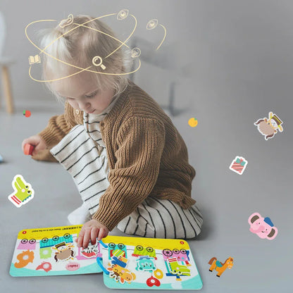 Montessori Style Activity Book - Animals & Nature