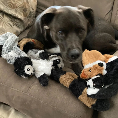 Adorable Animal No-Stuffing Dog Toy with Squeakers