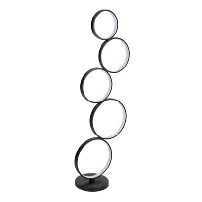 Minimalist LED Stacking Circles Floor Lamp