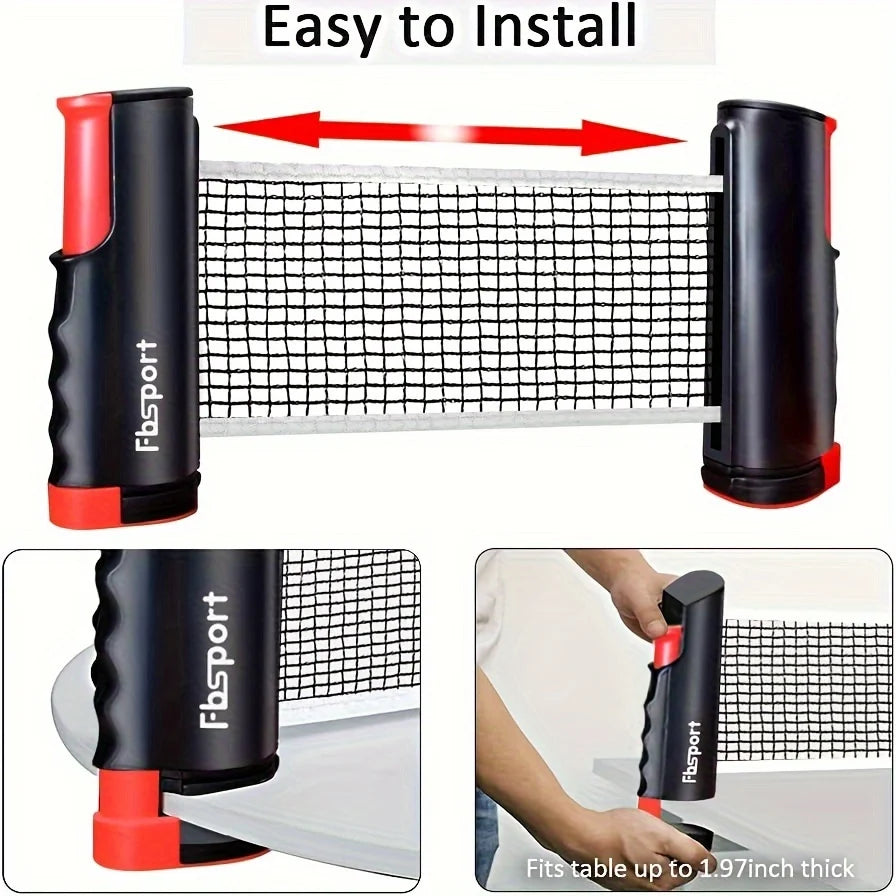 Portable Ping Pong Paddle Set