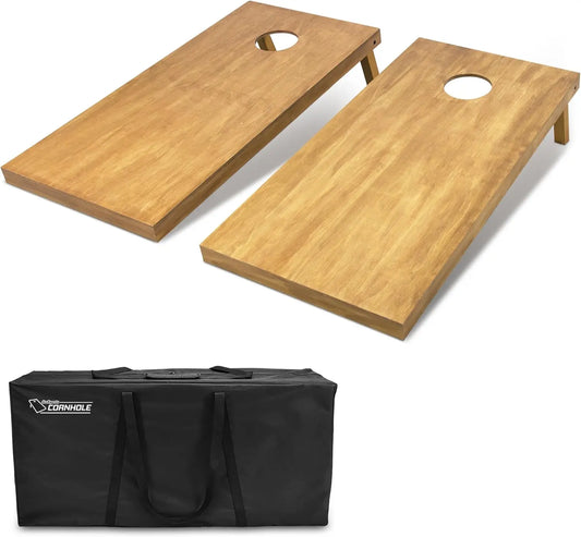 Regulation Wooden Cornhole Board Set