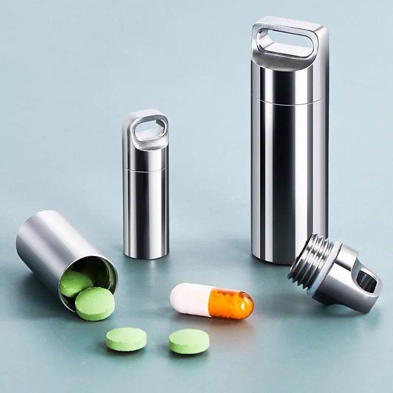 Portable Waterproof Emergency Pill Survival Bottle - Shop Jobie