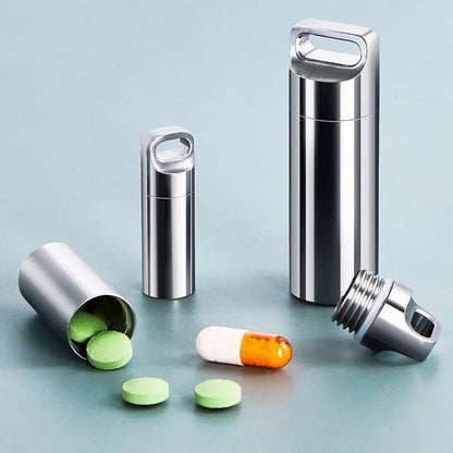 Portable Waterproof Emergency Pill Survival Bottle - Shop Jobie