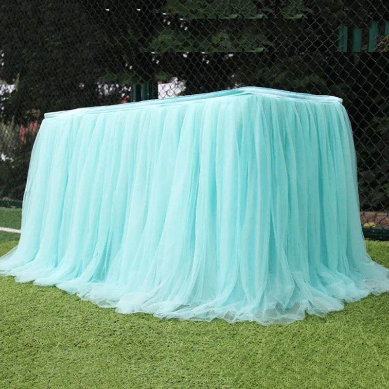 Tulle Table Skirts - Party Decor - Shop Jobie