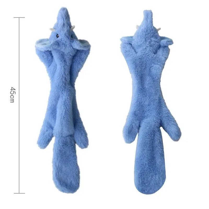 Adorable Animal No-Stuffing Dog Toy with Squeakers