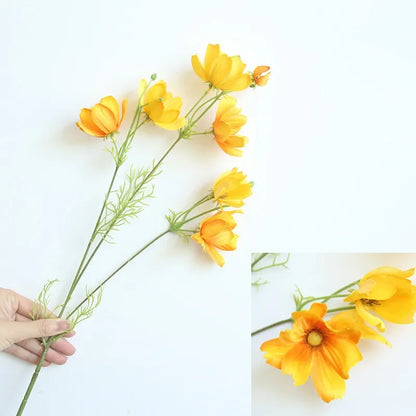 Silk Flower Bouquet - Single Branch Gesang Flower