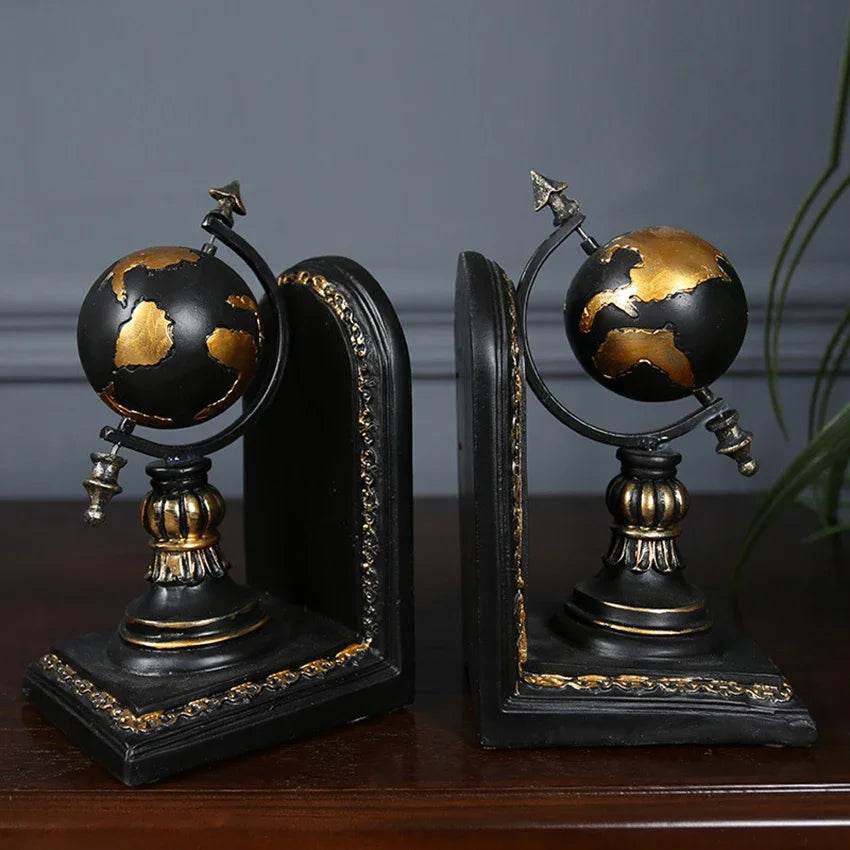 Bookends - Old World Retro Planet - Shop Jobie