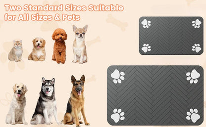 Waterproof & Absorbent Pet Feeding Mat