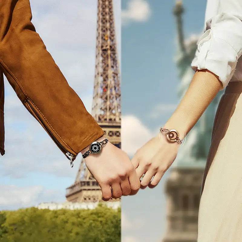 Couples Long Distance Touch Bracelets - Shop Jobie