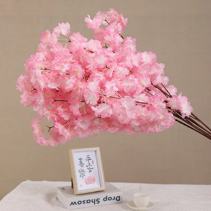 Silk Flower Bouquet - 2pc Branch Cherry Blossom Flower