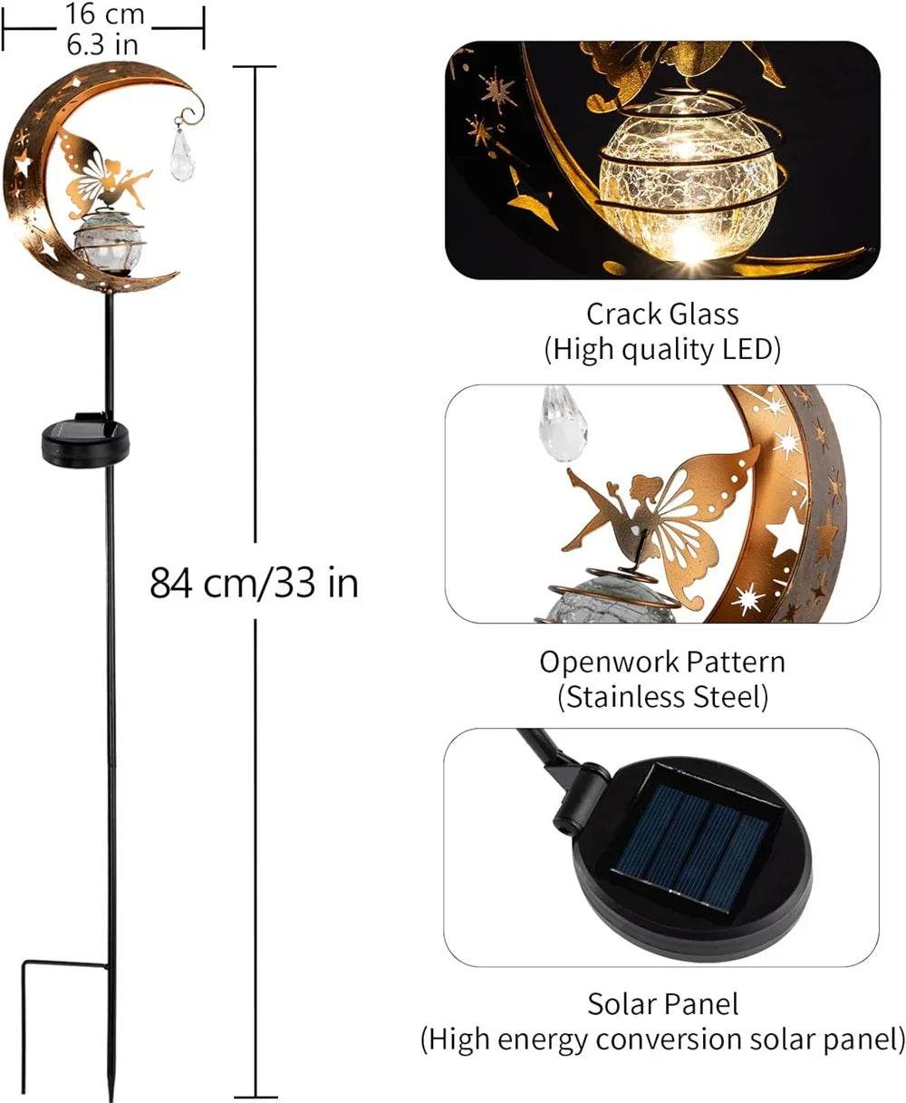 Garden Moon Fairy Solar Light - Shop Jobie