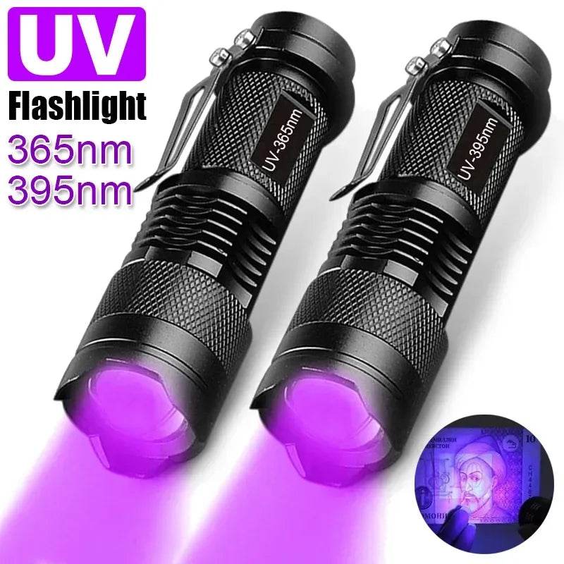 Mini LED Ultraviolet Flashlight - Shop Jobie