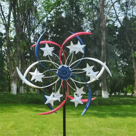 Wind Spinner - Large Red White And Blue - Shop Jobie