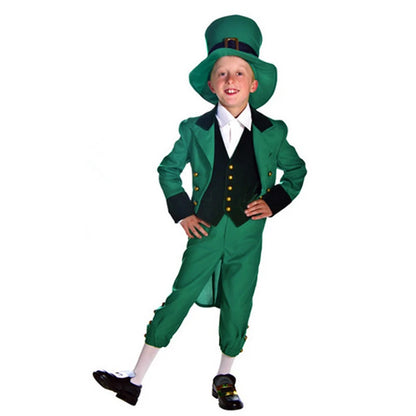 St Patrick Day Leprechaun Cosplay Party Costume