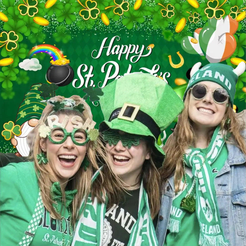 St. Patrick’s Day Photography Backdrop & Party Prop