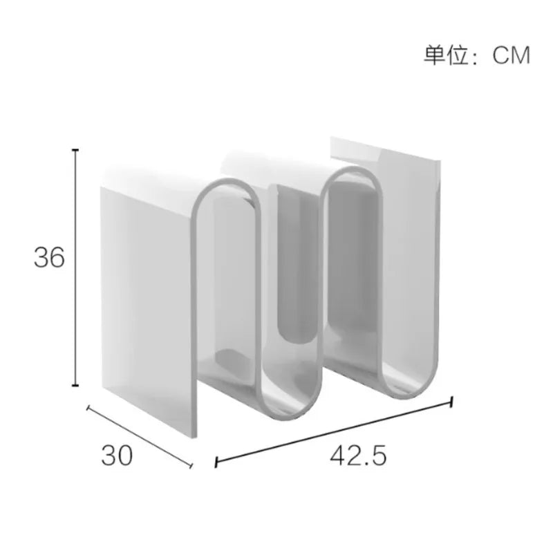 Modern Transparent Acrylic Table