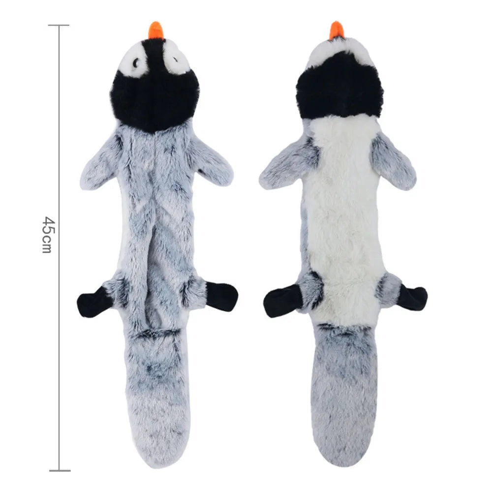 Adorable Animal No-Stuffing Dog Toy with Squeakers