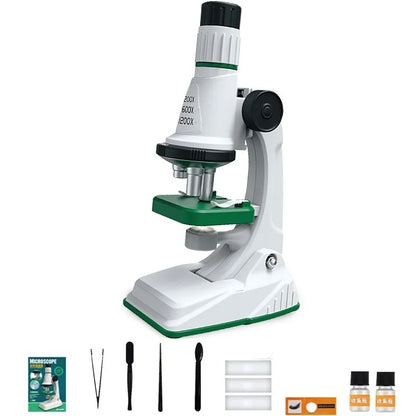 Childrens Pocket Microscope Kit w/LED Light