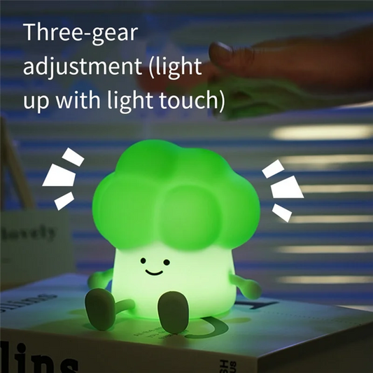 Cute LED Broccoli Night Light