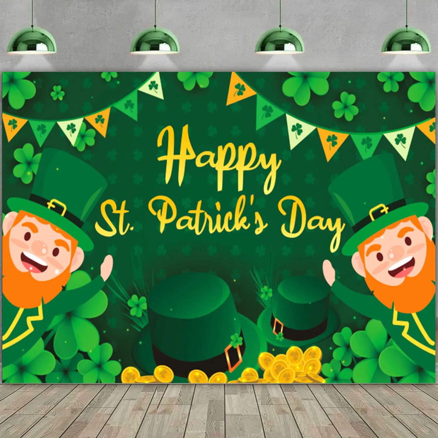 St. Patrick’s Day Photography Backdrop & Party Prop