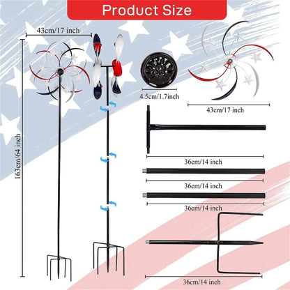 Wind Spinner - Large Red White And Blue - Shop Jobie