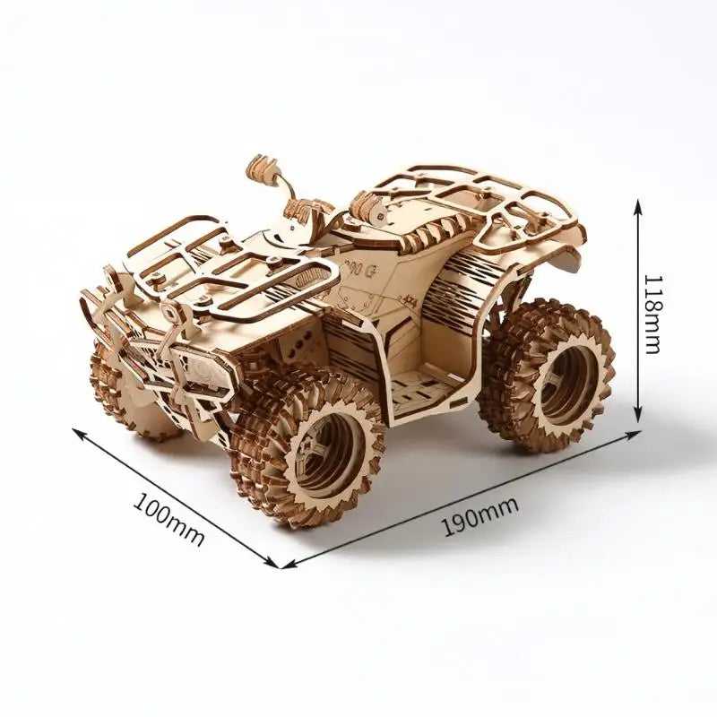 3D Wooden Puzzle DIY Kits - Seaside ATV Dune Buggy - 417pc