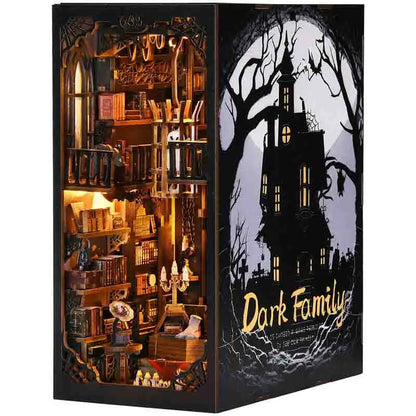 3D Wooden Puzzle DIY Kits - Gothic-inspired Book Nook Kit