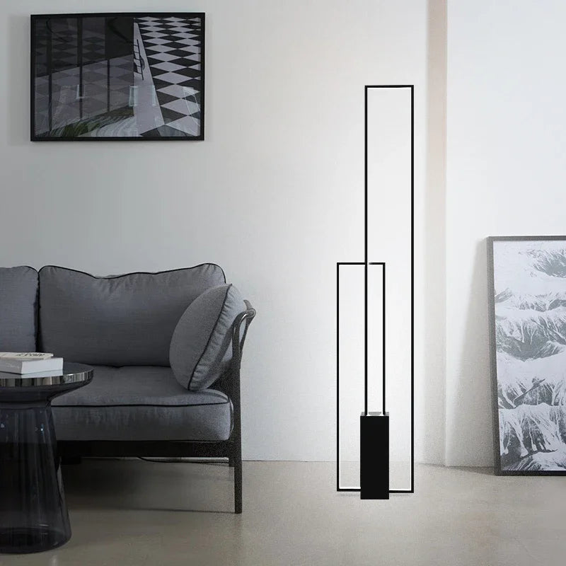 Modern Rectangle Led Floor Lamp