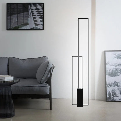 Modern Rectangle Led Floor Lamp