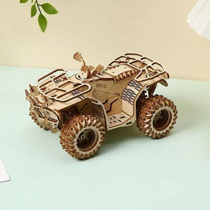 3D Wooden Puzzle DIY Kits - Seaside ATV Dune Buggy - 417pc