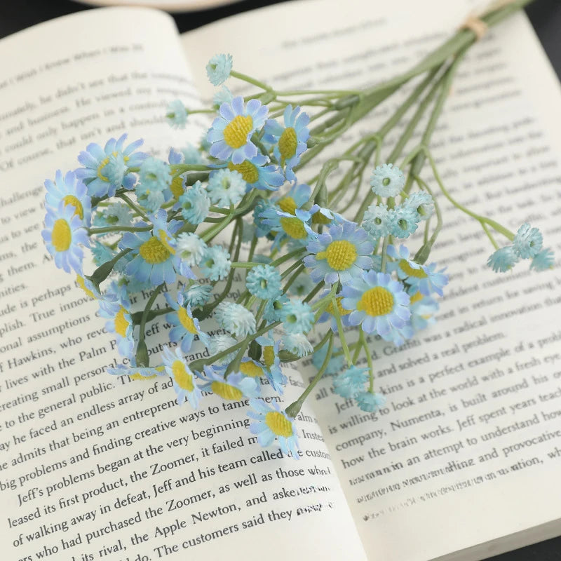 Silk Flower Bouquet - Bouquet of Chamomile Small Daisies