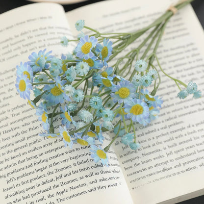 Silk Flower Bouquet - Bouquet of Chamomile Small Daisies