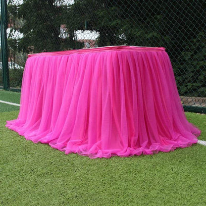 Tulle Table Skirts - Party Decor - Shop Jobie